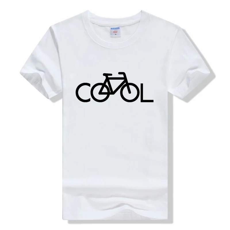 Bike Run and Beer Funny T-Shirts Bike It's Cool Print T-shirt Men Cotton Short Sleeve Men's T-shirs New Tshirt Tops