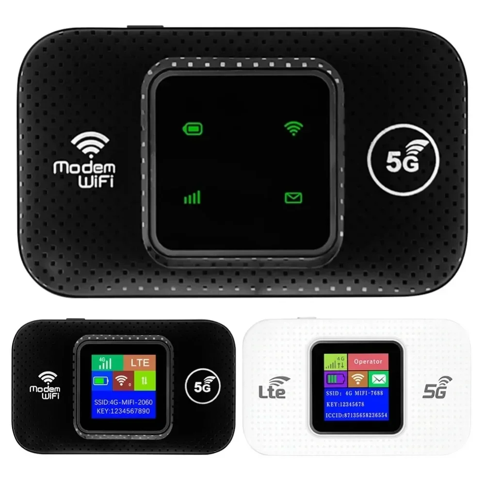 4G/5G Mobile WIFI Router 150Mbps 4G LTE Wireless Router With Sim Card Slot Portable Pocket MiFi Modem Car Mobile Wifi Hotspot