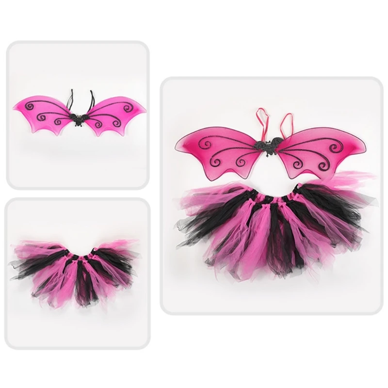 Halloween Bat Headband Cosplays Traje Halloween Dress Up Festas Favor Girl