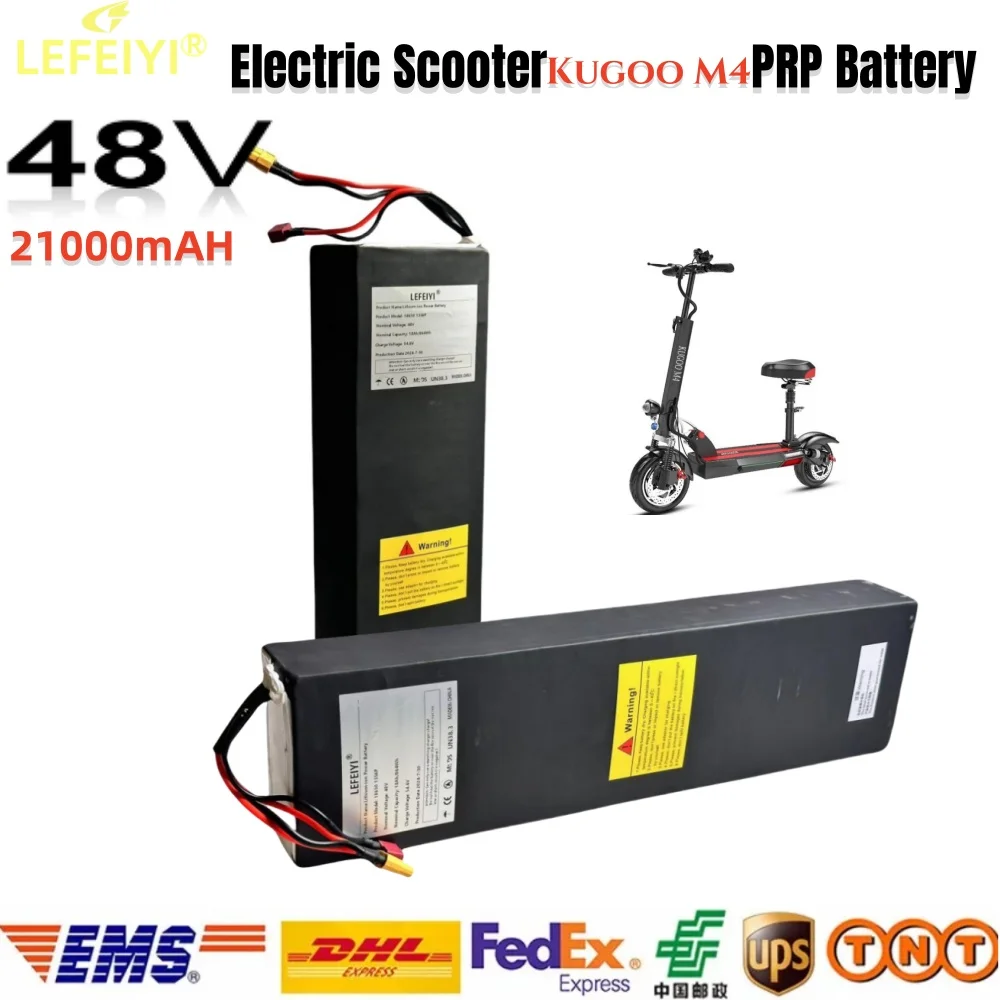 48V 21Ah Kugoo M4/M4Pro Electric Scooter Battery 1000W with MBS Battery Pack