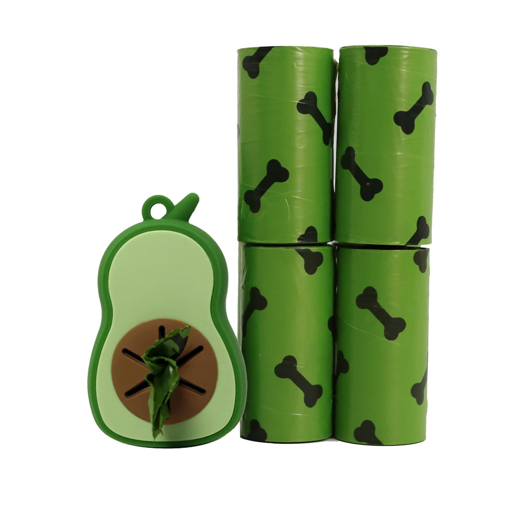 

Biodegradable Eco Friendly Compostable Dog Poop Bag Pet Shit Bag Clip Silicone Poop Bag Holder Dispenser