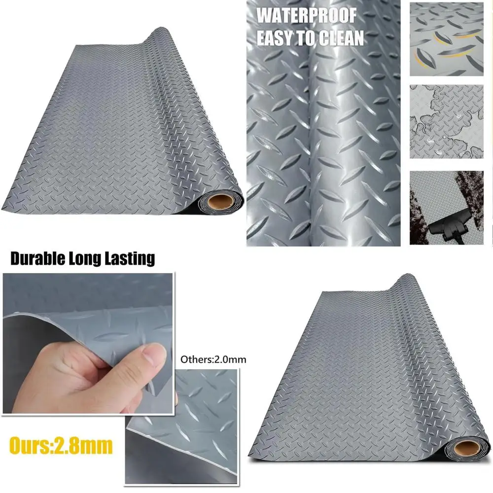 Thick Pvc Garage Fl…