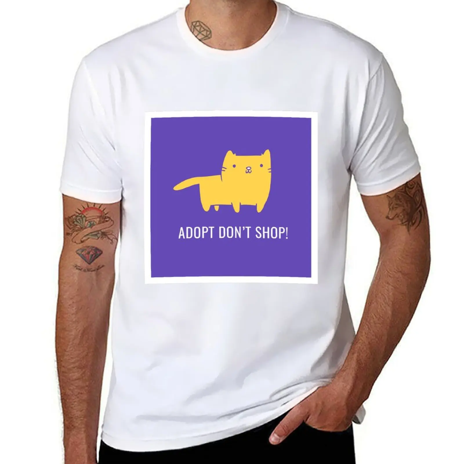 

Adopt Shop! Don't T-Shirt High Elasticity Sports Tee Shirt