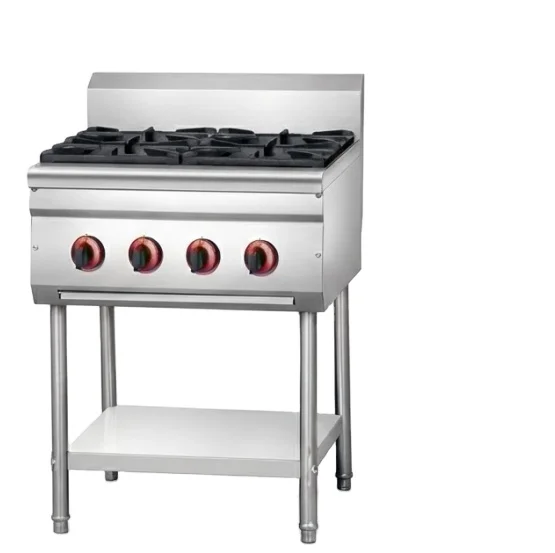 Gas Commercial 4 Burner Rice Cooker StoveHeavy Duty Restaurant Kitchen Equipment Stainless Steel Cantonese Wok Stove