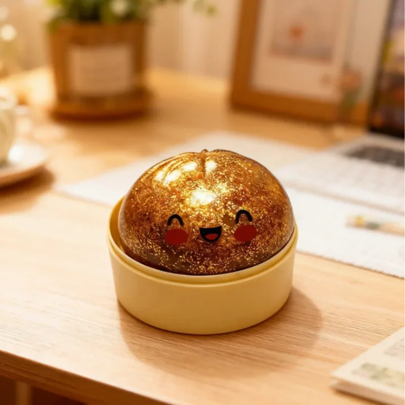 

Dumpling Squishy Pinch Slow Rebound Soft Decompress Mystery Pressure Ball Things For Room Home Decor Children Adult Gift