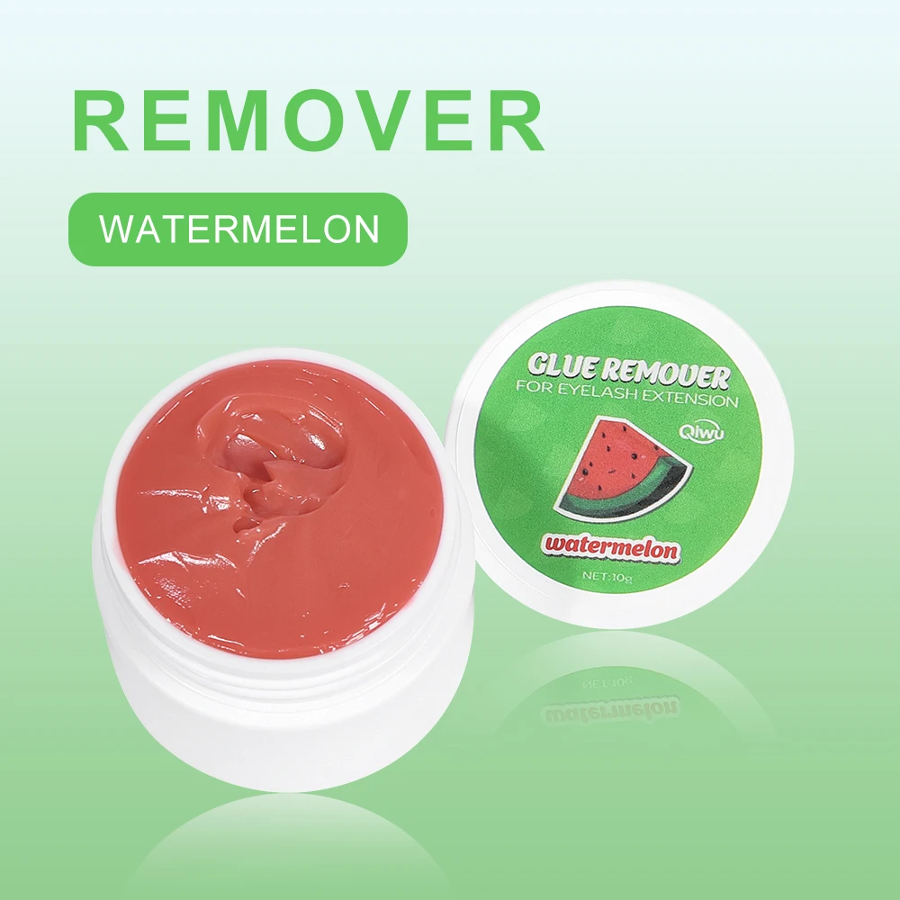 10g pestañas Adhminke Remobluelroses removedor de pegamento crema vegetal removedor de pestañas aceptar logotipo personalizado salón de extensión de pestañas