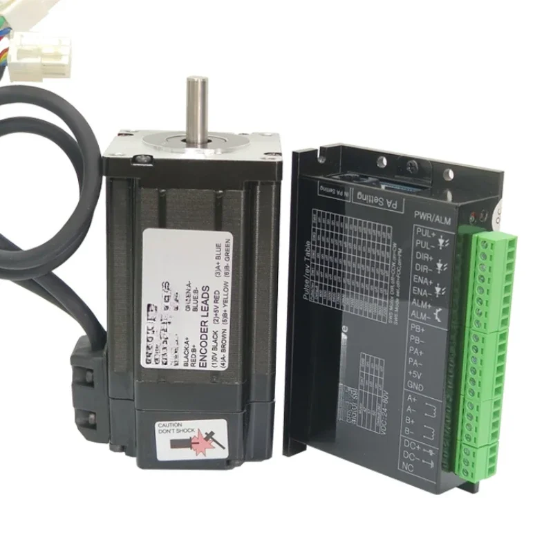 

High-speed 60 closed-loop stepper motor set 3Nm high-precision high-torque stepper drive encoder