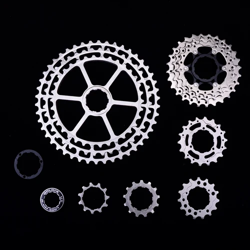 Imagen 2 del producto SUNSHINE-Cassette ultraligero para bicicleta de montaña, aleación de aluminio, mecanizado CNC hueco, 11/12 velocidades, HG, Compatible con SHIMANO