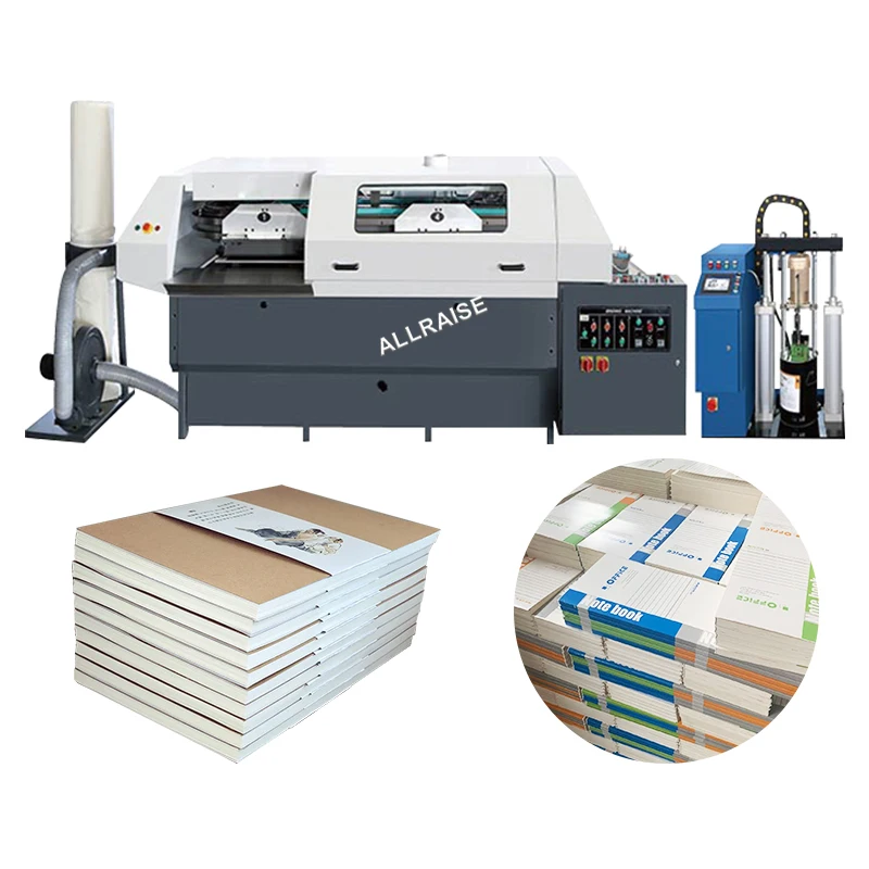 Automatic PUR glue book binder book binding machine