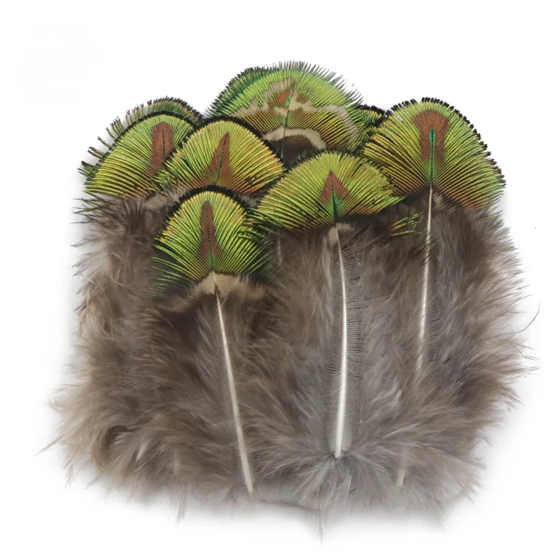 

Wholesale Natural Peacock Feather Small Plume Handicraft Accessories Jewelry Creation Holiday Decoration