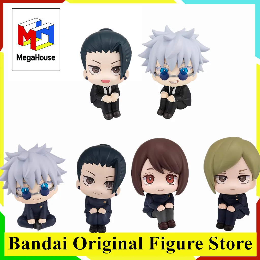 Original MegaHouse Look Up Jujutsu Kaisen Satoru Gojo Suguru Geto Suit High School Kento Nanami  Shoko Leiri Ver. Action Figure