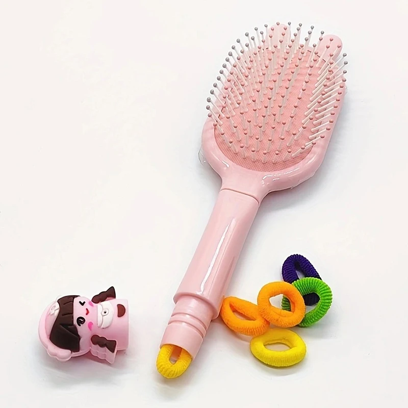 Girl's Macaron Combs Storage Box Multi-functional Portable Storage Medicine Boxes