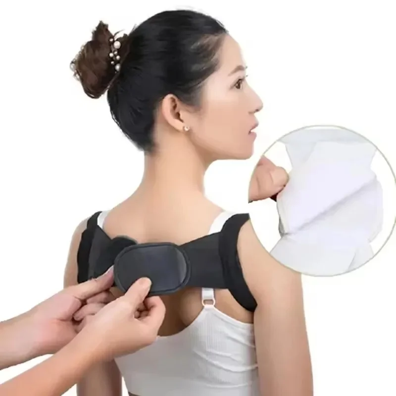 1-6Pcs Adjustable Back Posture Corrector Neck Brace Training Equipment Home Office Postura Shoulder Support Correction Belt