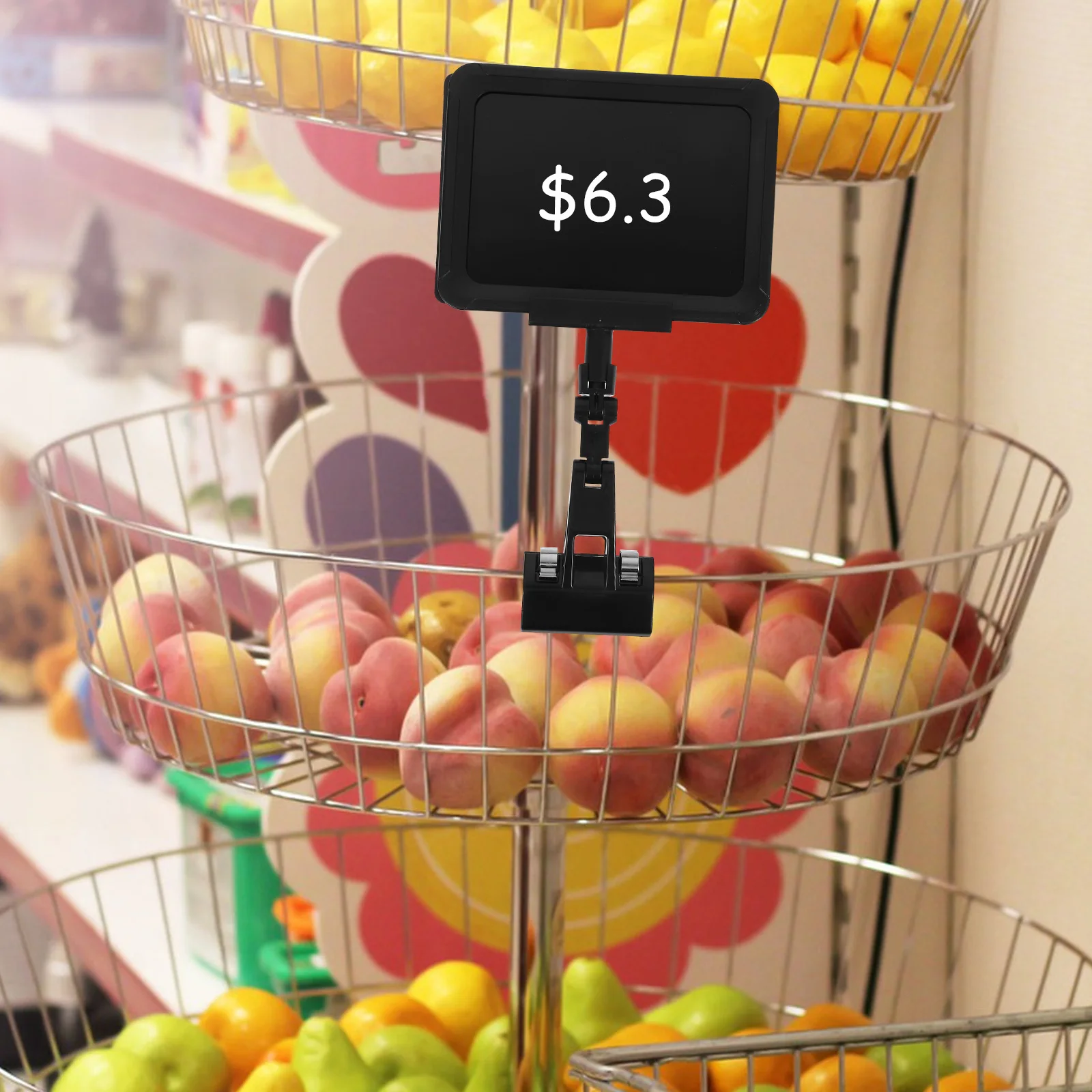 

Price Tag Clip Sign Holder Double Sided Chalkboard Retail Display Clips Grocery Stores Supermarkets Exhibitions
