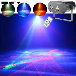 ESHINY R&G Laser Dream Pattern Aurora Galaxy Sky Light DJ RGB LED House Party Christmas New Year Decoration Bar Dance Z15N6