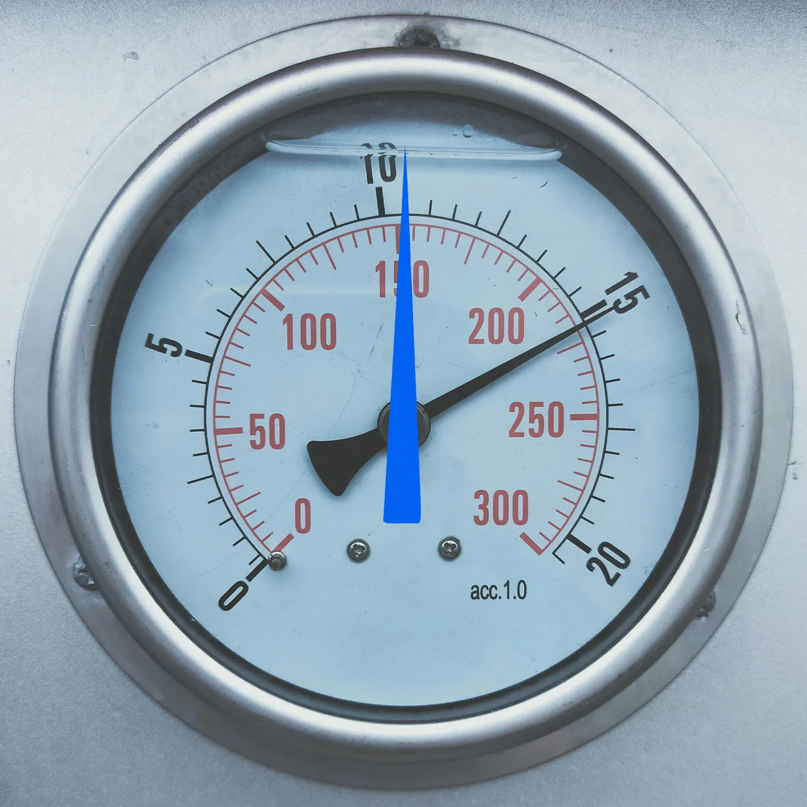 Waterproof Reflective Pressure Gauge Sticker Arrow Indicator for Hydraulic Pressure Test Kit Well Water Column Pool Sand Filter