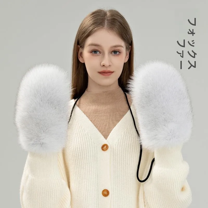 korean-sle-cute-winter-fur-rope-nelace-gloves-warm-knitted-fingerl-women's-faion-accories