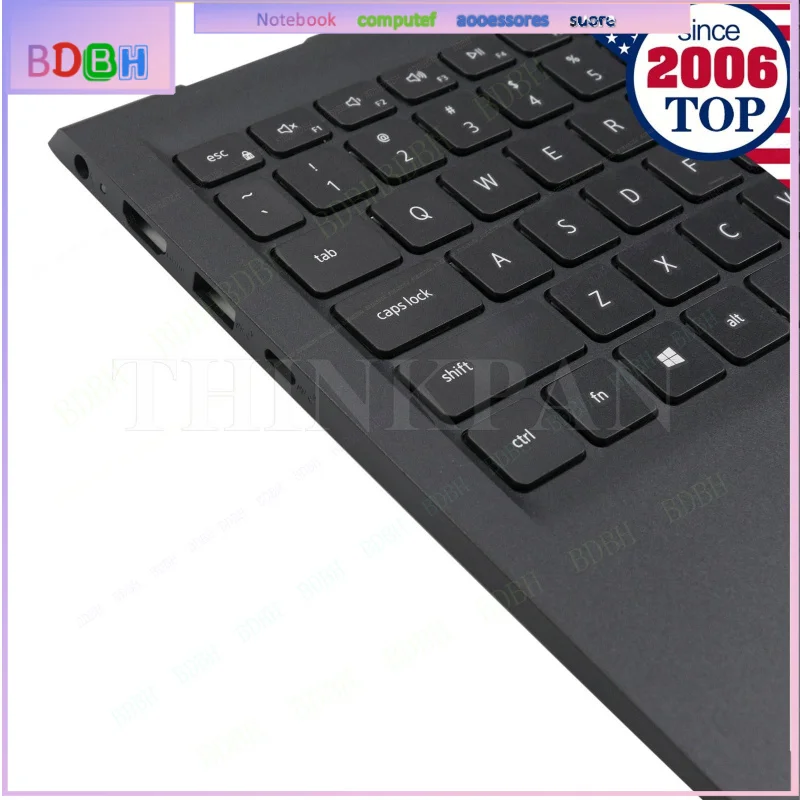 For Dell Inspiron 15 3520 3525 3530 USB-C Palmrest Keyboard No Backlit 05MD22 US
