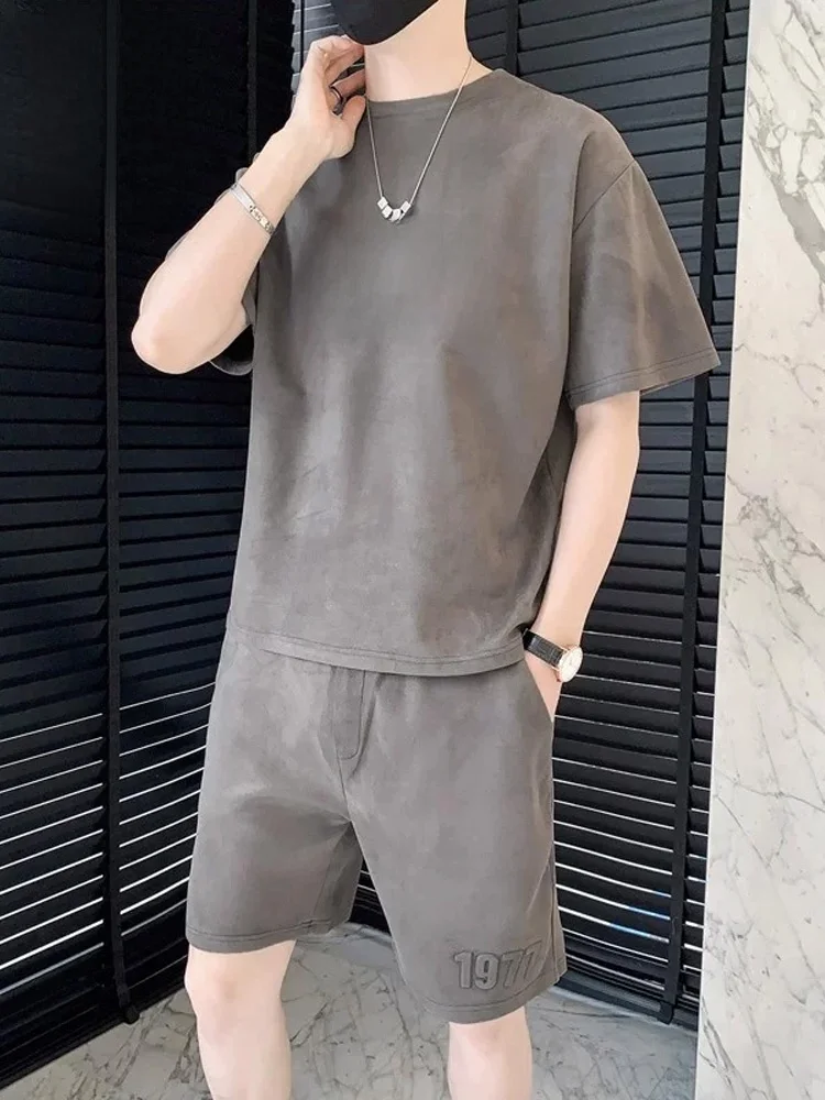 conjunto-de-camiseta-y-pantalones-cortos-de-verano-tejido-ligero-de-seda-de-hielo-estilo-deportivo-casual-para-hombre-moda-juvenil-poliester-y-elastano