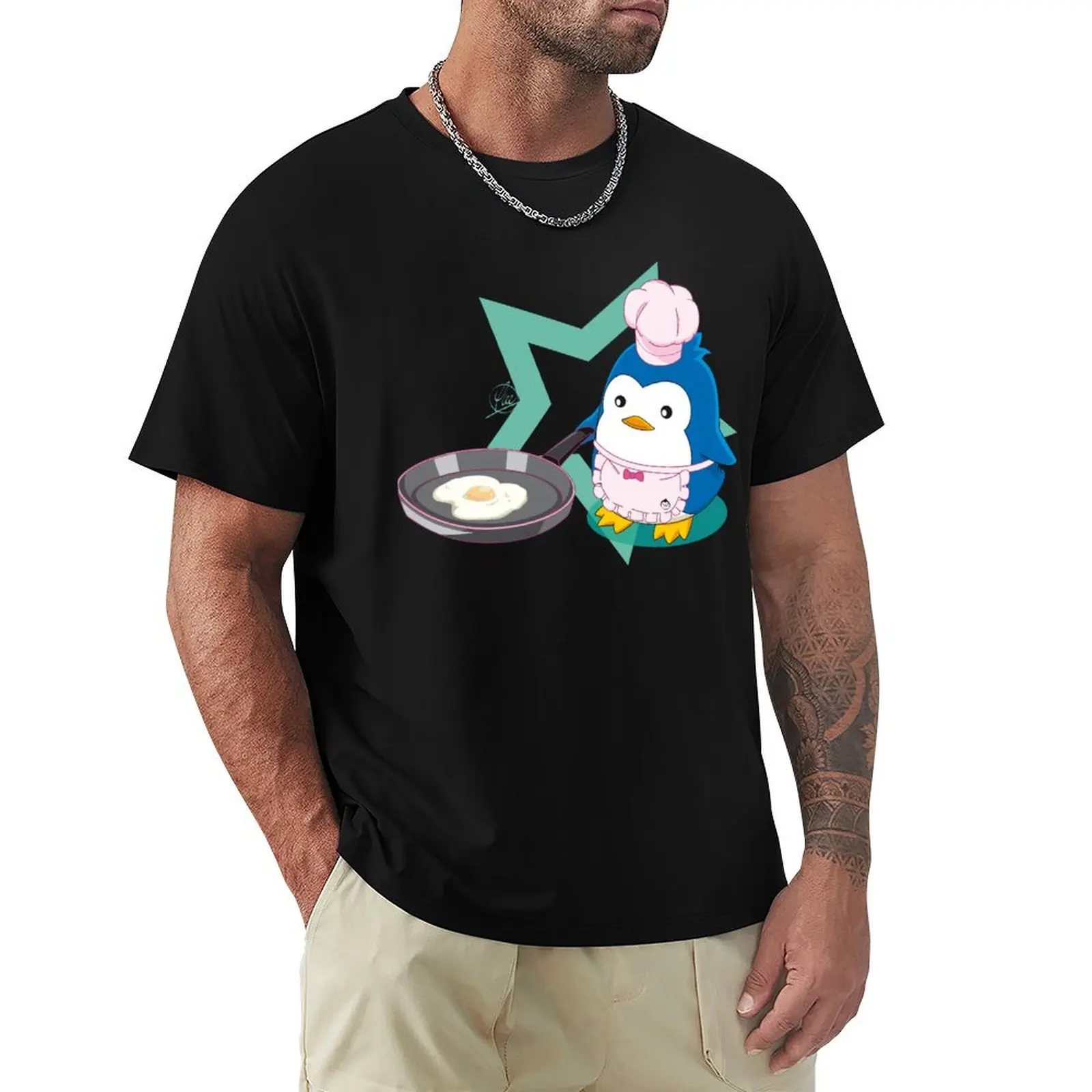 

N°2 - Chef T-Shirt blacks custom shirt anime shirt t shirts for men graphic