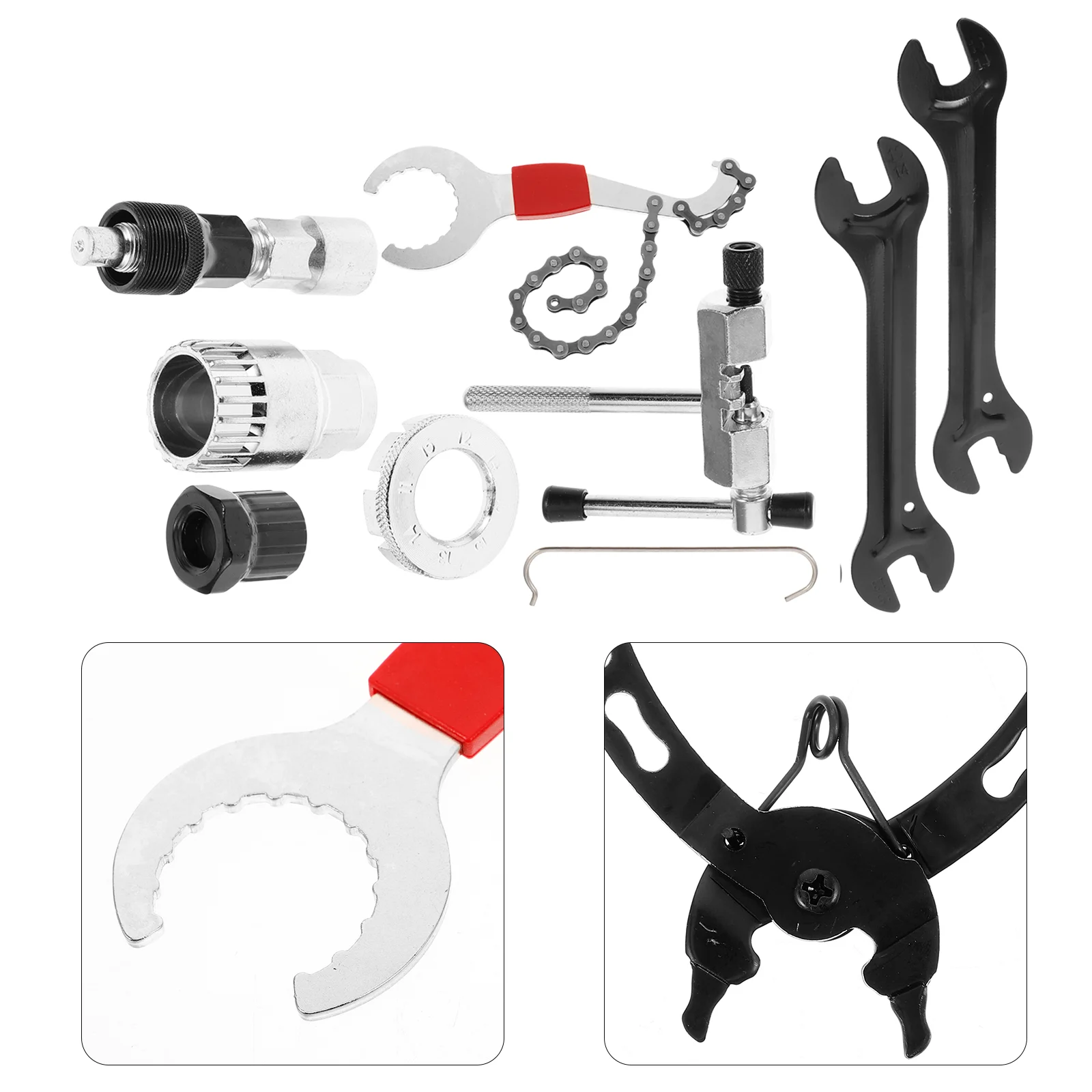 

Repair Bicycle Tools 800X190X190CM Plastic Carbide Steel Motorcycle Spoke Wrench Bike Tire