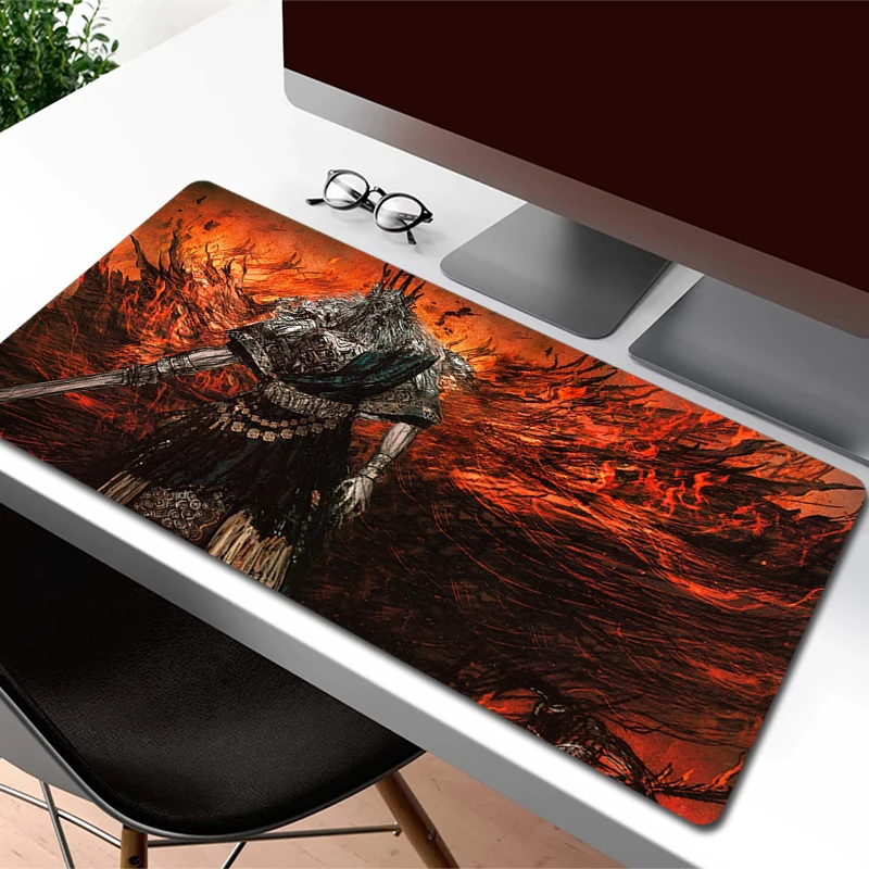 

Gaming Mouse Pad Dark Souls Rubber Game Mousepad Office Extend Keyboard Pad Non-Slip Computer Mouse Mat Gamer Laptop Carpet