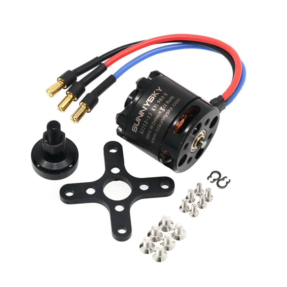 SUNNYSKY X2212 980KV KV1400/1250/2450 motore Brushless (albero corto) per Rc FPV Drone Quad-Hexa copter