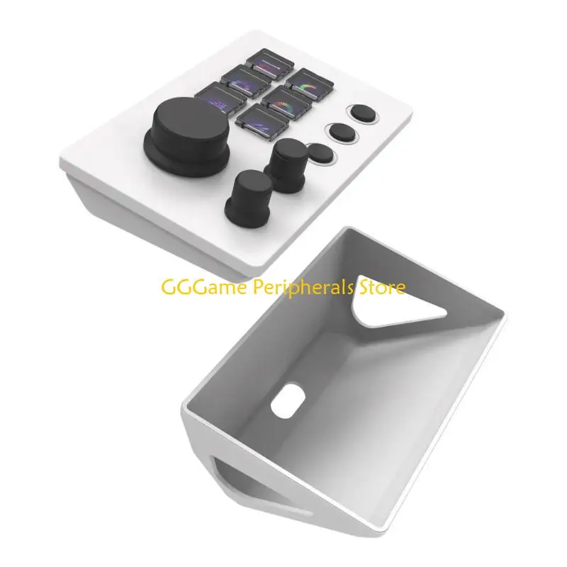 U55B Keypad Screen Knob Mini Keyboard Visual Desktop Console Customization