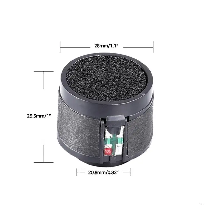 652E 2 Packs of Microphone Cartridge Dynamic Microphone Replacement Cartridge Capsul Recording Studio