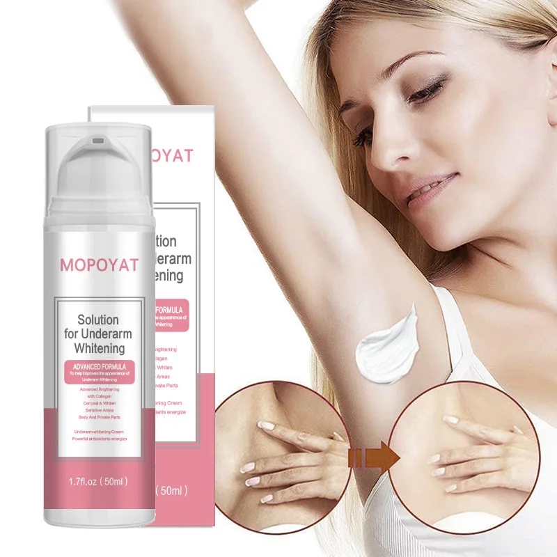 Underarm Whitening Cream Moisturizing Lightening Melanin Bleaching Armpits Elbows Knees Underarm Body Skin Lotion Beauty Cream