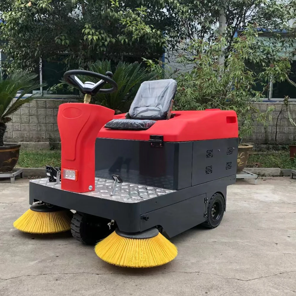 Driving Auto Equipment Commercial Cleaning Electric Floor Sweeper Cleaner Industrial Scrubber Washing Machine