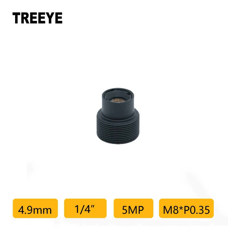 

HD 5MP 4.9mm M8 Lens 1/4" F6.65 Medical Testing Lens Hair/Jewelry /Skin /Hair Follicle Detection 20X Amplification Macro Lens