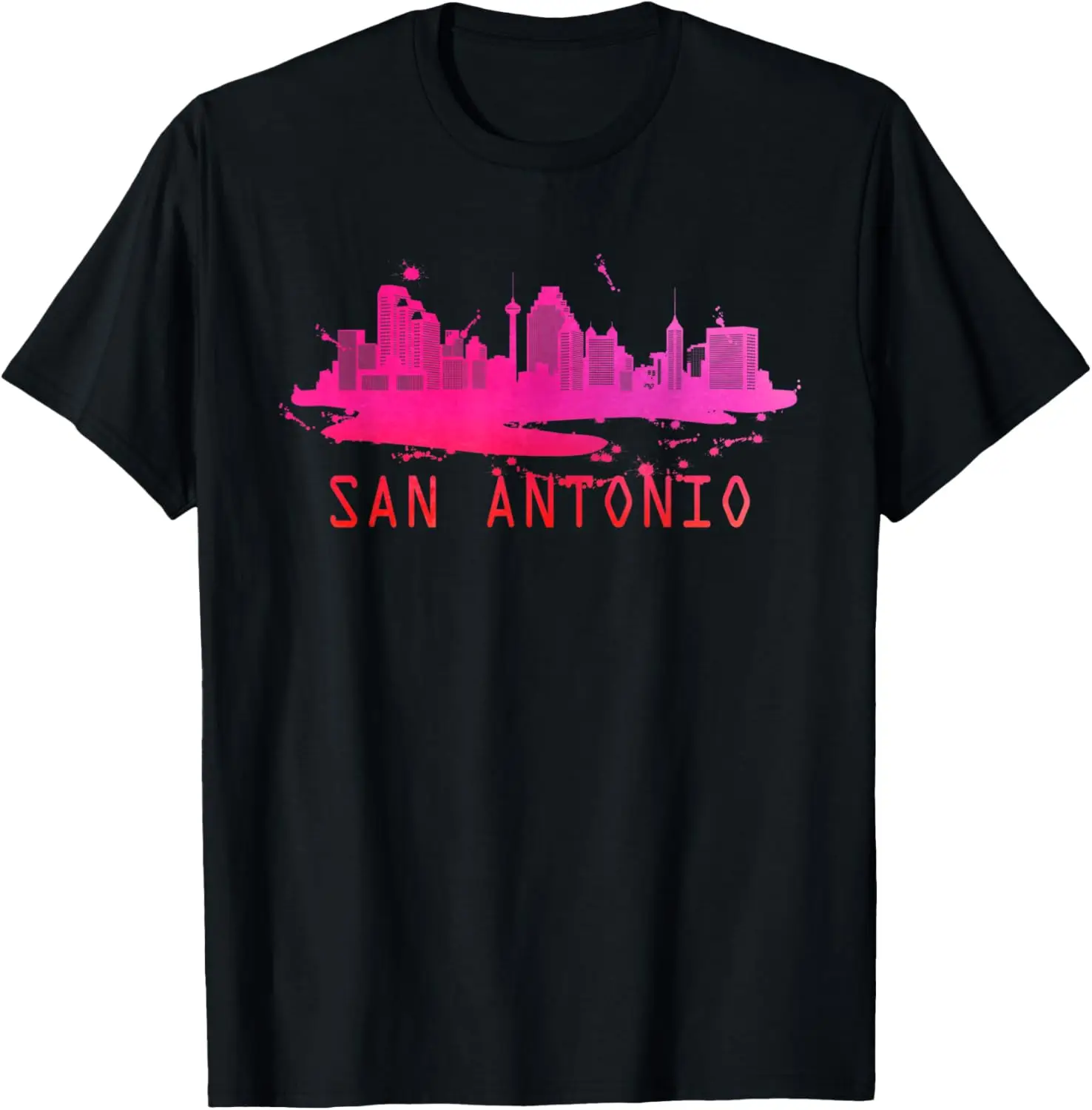 Camiseta moderna do San Antonio Cityscape - San Antonio Skyline