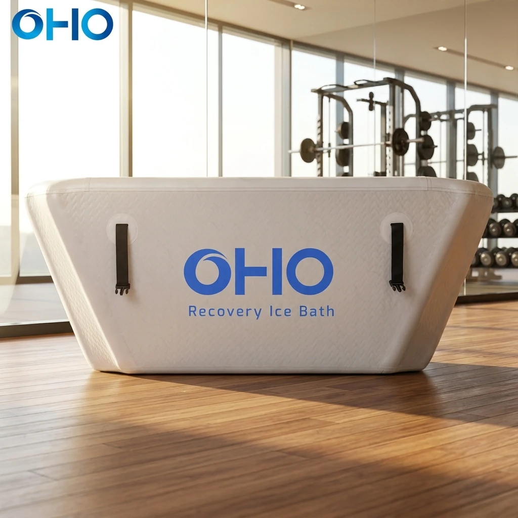 Portable Inflatable Cold Plunge Tub Ice Bath Container Foldable Recovery Solution With Carry‑Storage Portable Design