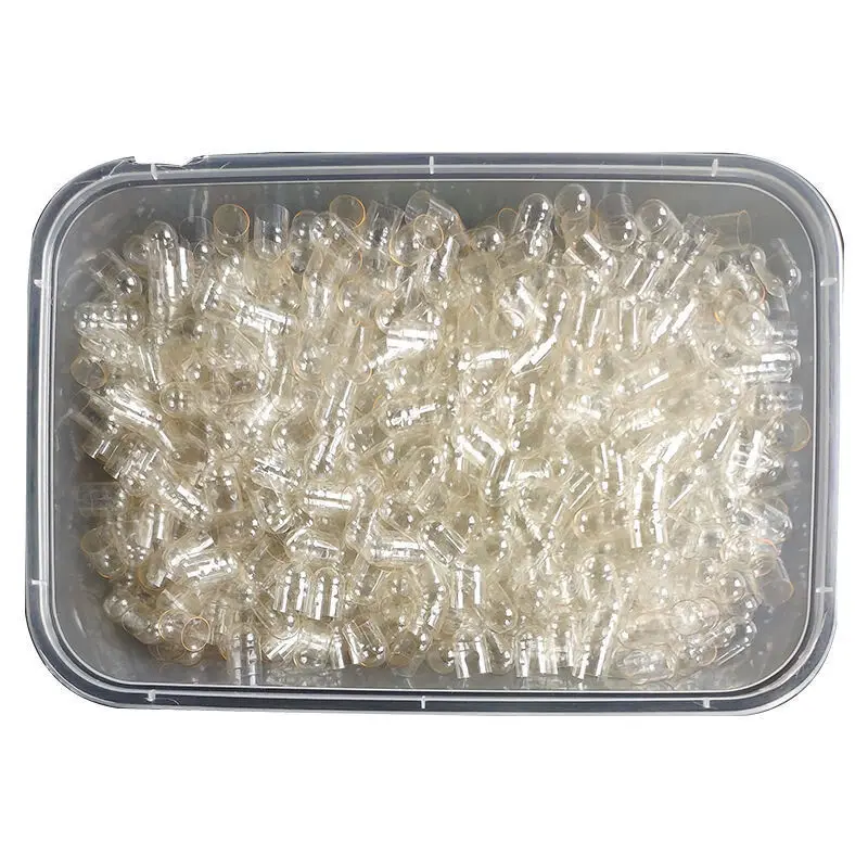 5000 Uds. Cápsula de pastilla vacía vegetariana tamaño 00 0 1 4 2 cápsulas HPMC certificadas Halal Kosher veganas y unidas huecas separadas