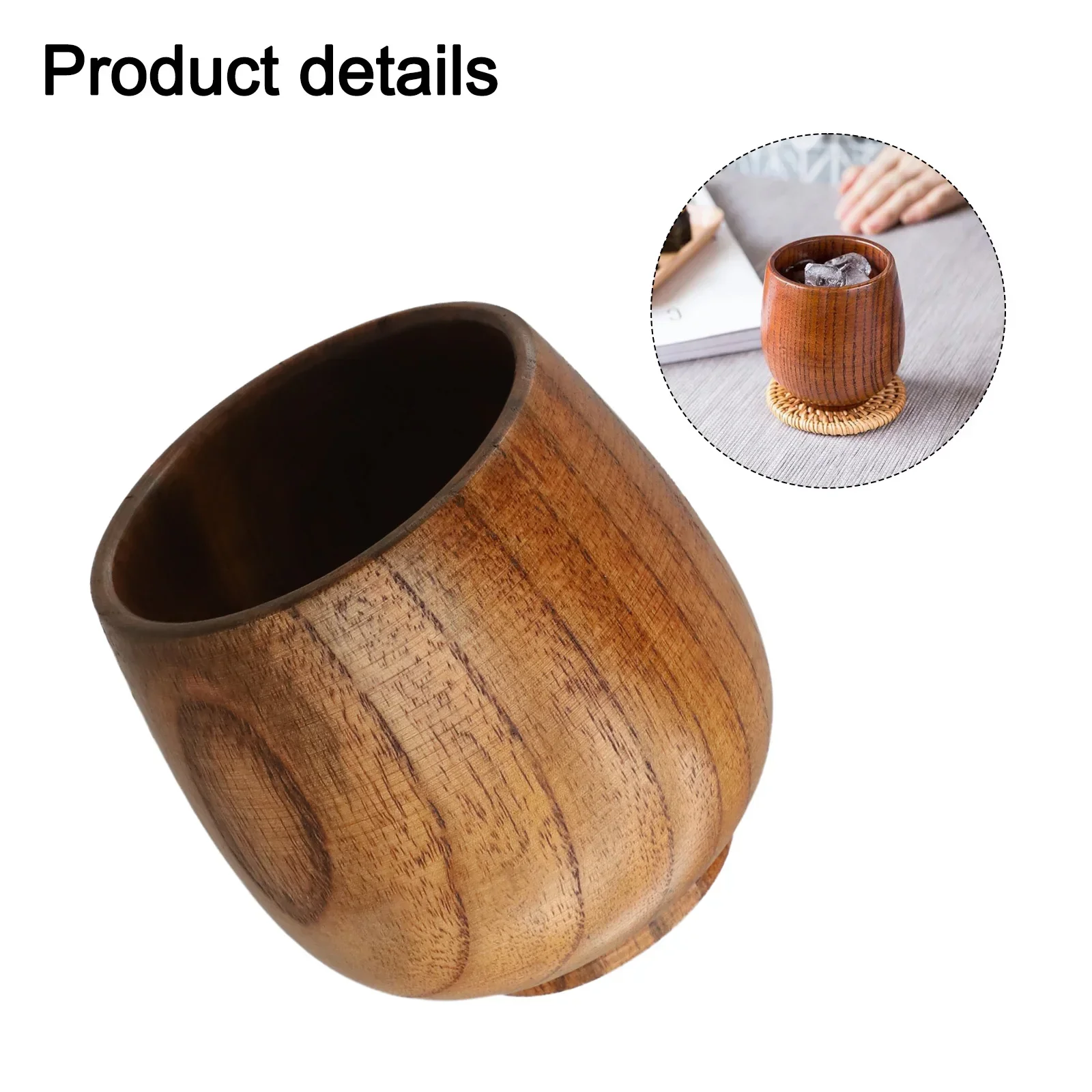 Unique Tea Cups Jujube Wood Sake Cups Dining Table Versatile Beverage Cups Elegant Dining Experience For Coffee For Sake