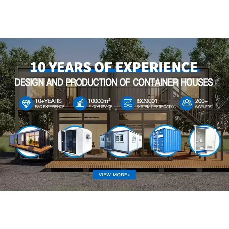 YG Customized Expandable Container House Quick Assembly Modern Design Prefab Home 2 Bedroom Living House Portable Cabin Folding