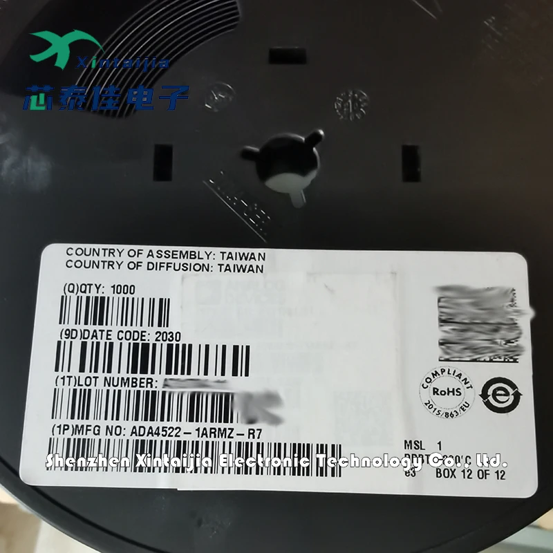 1PCS ADA4522-1ARMZ-R7  MSOP-8 Precision amplifier 100% brand new and authentic, ready to ship in stock image 2