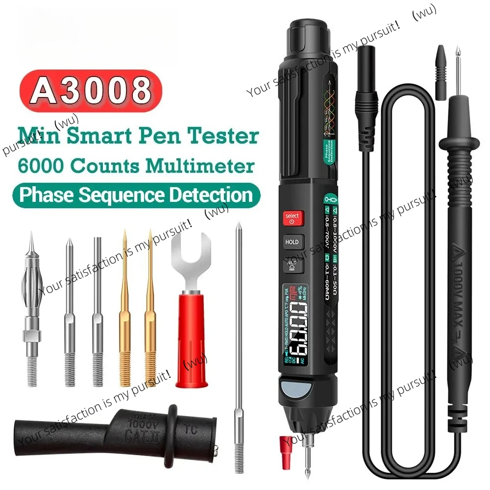 

A3008 Digital Multimeter Test Pen 6000 Counts