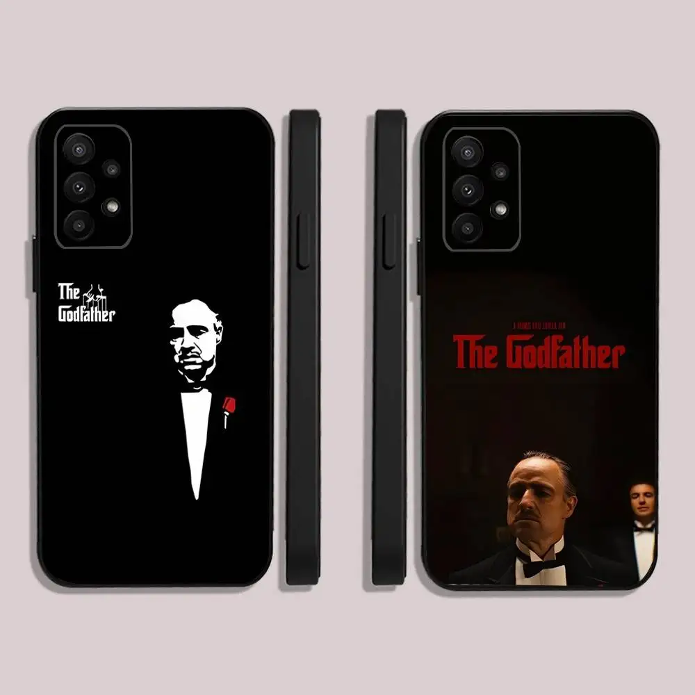 

The G-Godfather Phone Case For Samsung S25,23,22,30,24,10,9,Ultra,Plus,Lite,FE,5G Black Soft Case