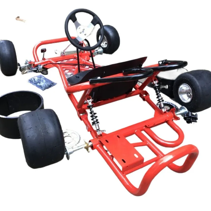 Quad motorcycle drift kart accessories scooter full frame body steering rear axle 5 inch tires
