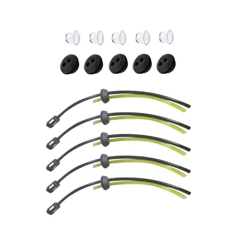 หญ้าทริมเมอร์เชื้อเพลิงสายน้ำมันเชื้อเพลิงกรองไพรเมอร์หลอดไฟเครื่องตัดหญ้าสวนเครื่องมือไฟฟ้า