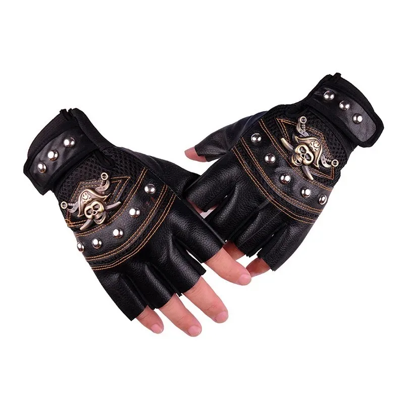 Cycling Gloves Half Finger Guantes Luvas Motorcycle Bicycle Breathable Anti-slip MTB Bike Fitness Sport Training Glove