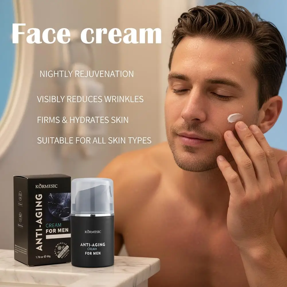50g Men's Face Cream Nourishing Skin-Friendly Natural Conceal Fresh Hydrating Improves Dullness and Fatigue Conceal