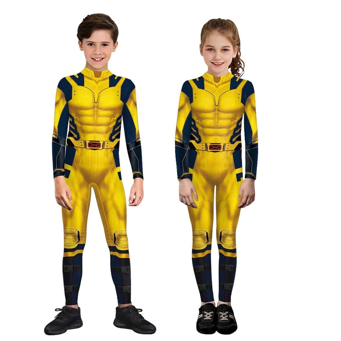 Anime Kid Movie Jumpsuit Superhero Costumes Halloween Cosplay Costume Boy Girls Carnival Set Party Outfit Bodysuit Prom Suits