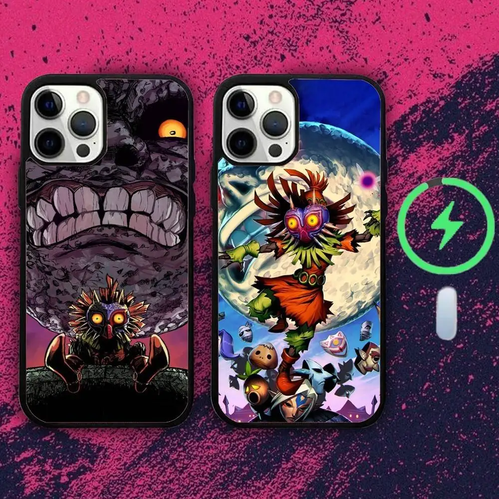 

Z-Zeldas M-Majoras-Mask-ks Phone Case For iPhone 16e,16,15,14,13,12,11,Plus,Pro,Max,Mini Magsafe Magnetic Wireless Charging