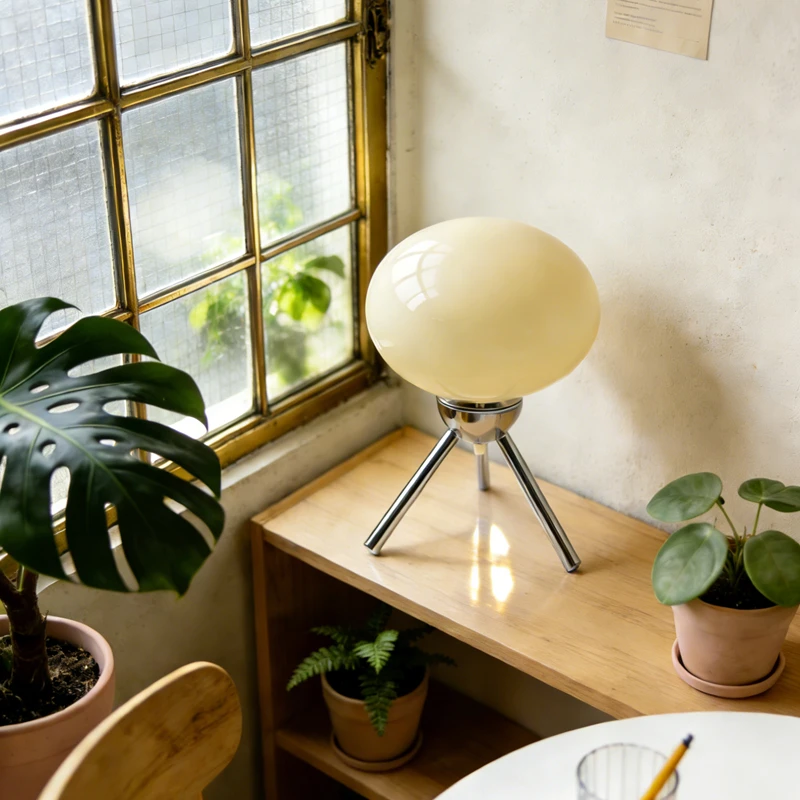 

Nordic Creative Marshmallow Table Lamp Student Dormitory Desktop Bedroom Bedside Light Home Hotel Guest Room Romantic Ambient