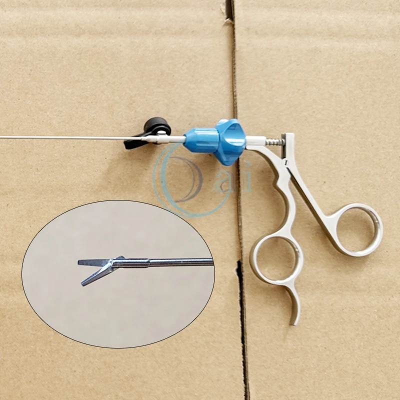 Urological Instruments 4Fr 5Fr 7fr Rigid Ureteral Nephroscopy Removable Forceps