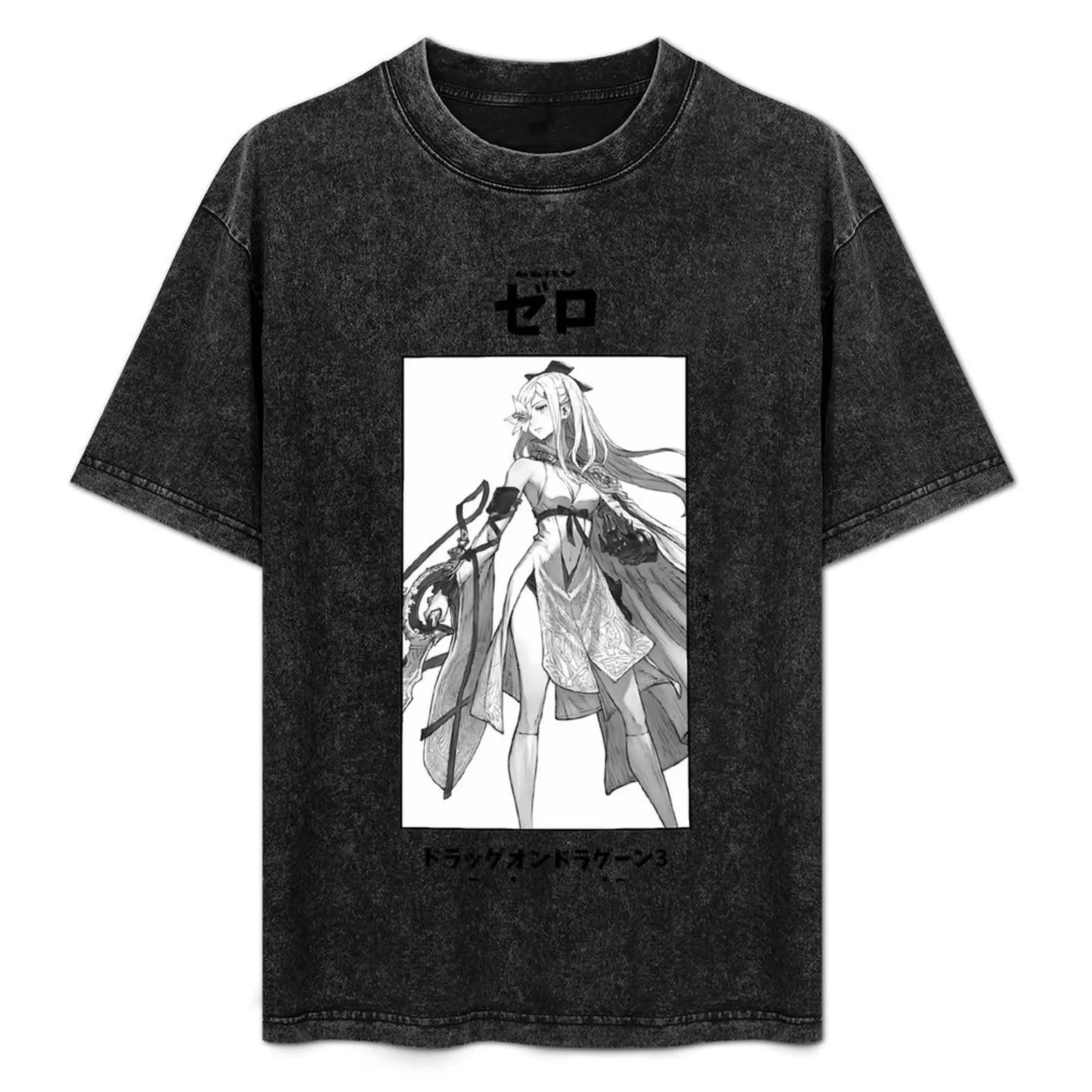 

Drag On Dragoon - Zero Nier T-Shirt anime figures aesthetic clothes baggy shirts sweat shirts, men