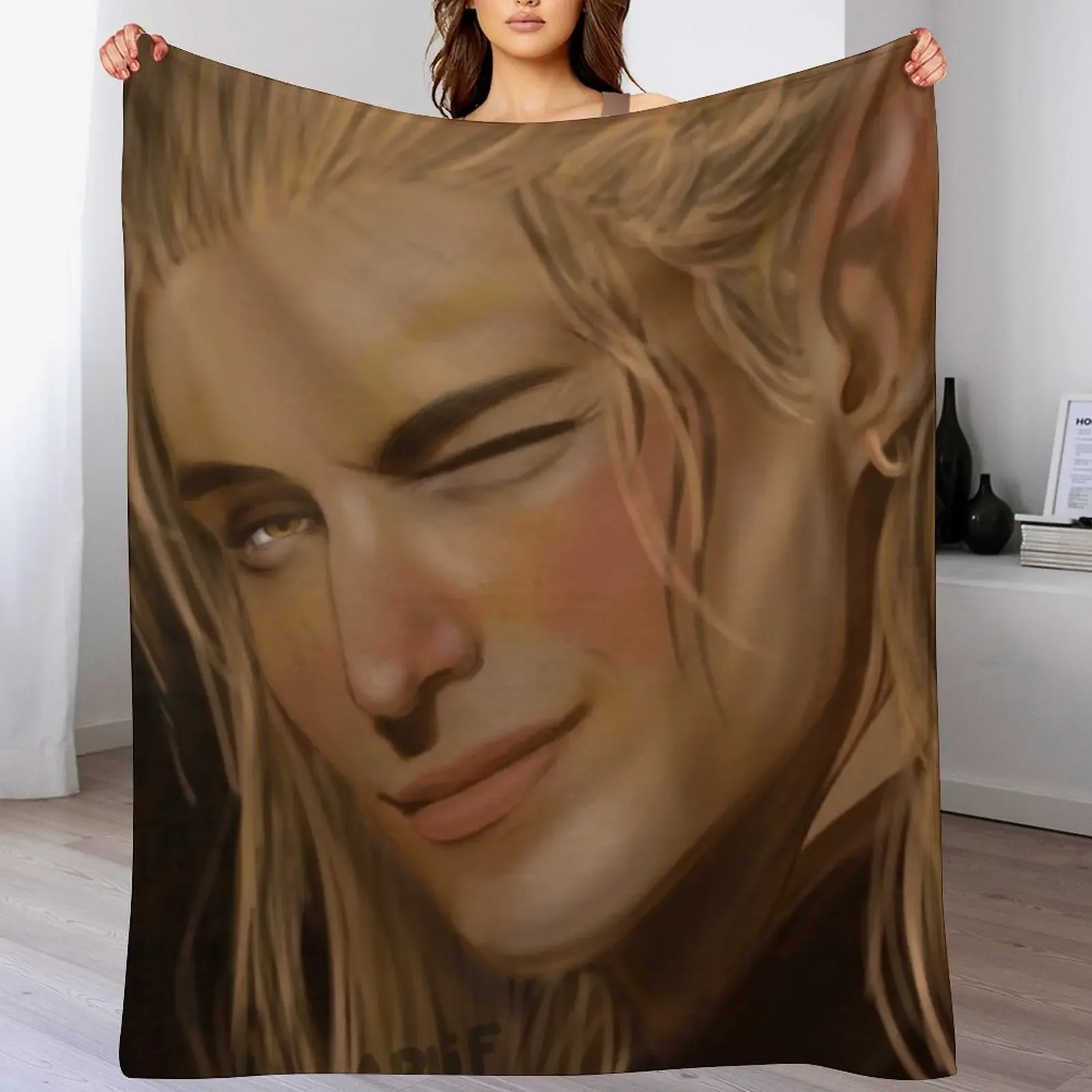 

Zevran Throw Blanket Durable Warm Blanket for Daily Home Use